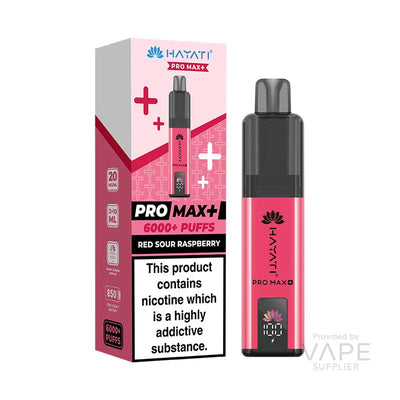 Hayati Pro Max+ 6K Prefilled Pod Kit