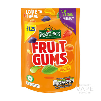 Rowntrees Fruit Gums Pouch (Vegan) 120g PMP £1.25