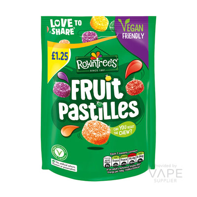 Rowntrees Fruit Pastilles Pouch 114g PMP £1.25