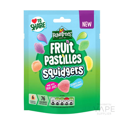 Rowntrees Fruit Pastilles Squidgers Pouch 120g RRP £1.75