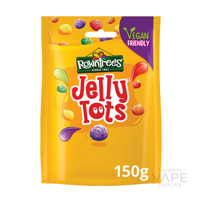 Rowntrees Jelly Tots Pouch (Vegan) 150g PMP £1.75