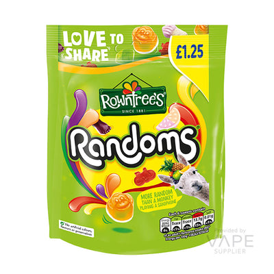 Rowntrees Randoms Pouch Bag 120g PMP £1.25