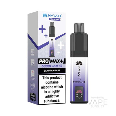 Hayati Pro Max+ 6K Prefilled Pod Kit
