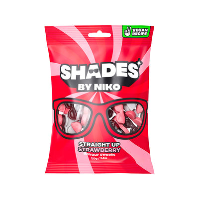Shades by Niko Straight Up Strawberry 150g  RRP £1.79-£1.99 [20 pcs]