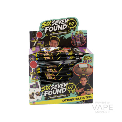 Six Seven Found Lollypop and Tattoo Collection 5.2g RRP £1.25