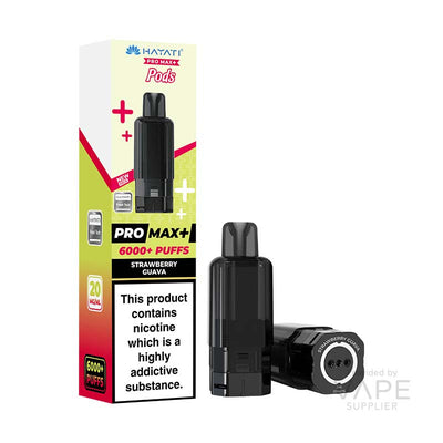 Hayati Pro Max+ 6K Prefilled Replacement Pods 20mg