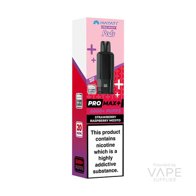 Hayati Pro Max+ 6K Prefilled Replacement Pods 20mg