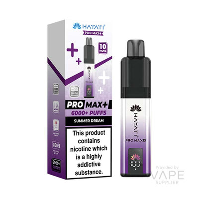 Hayati Pro Max+ 6K Prefilled Pod Kit 10mg