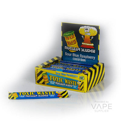 Toxic Waste Blue Raspberry Chew Bar 50 Pack x 20g