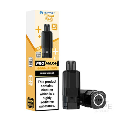 Hayati Pro Max+ 6K Prefilled Replacement Pods 10mg