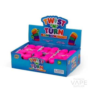 Twist 'N' Turn Rainbow Fidget Toy RRP £1.99