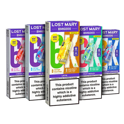Lost Mary BM6000 Kit Buy 5 Outer Get 1 Outer Free Bundle