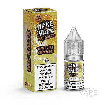 Wake N Vape Toffee Apple Cheese Cake Nic Salt