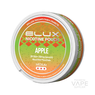 elux nicotine pouches 10mg apple