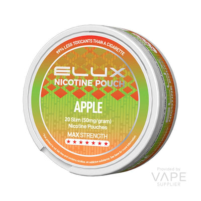 elux nicotine pouches 50mg apple