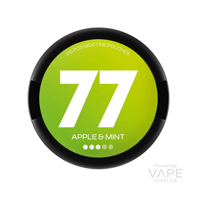 77 Medium Apple and Mint 10.4mg Nicotine Pouches