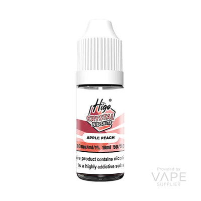 Higo Crystal Apple Peach 10mg Nic Salt E-liquid
