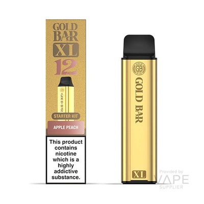 Gold Bar XL 20mg Prefilled Pod Kit Apple Peach