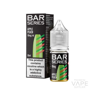 bar series 10mg nic salt apple peach