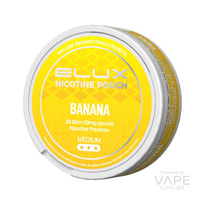 elux nicotine pouches 10mg banana