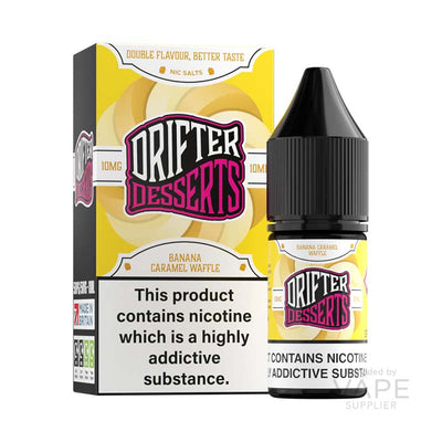 Drifter Desserts Banana Caramel Waffle 10mg Nic Salt E-liquid
