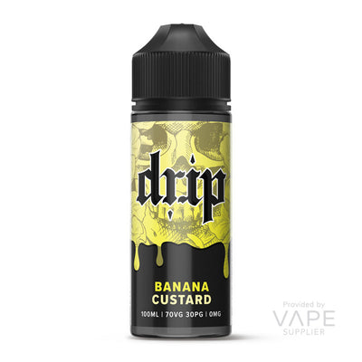 banana custard drip 100ml shortfills