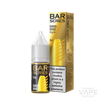 major flavor bar series nic salt 5mg banana mango gold edition