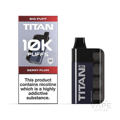 titan 10k disposable berry plum