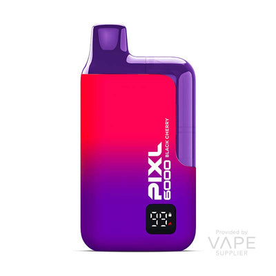 pixl 6000 big puff disposable black cherry