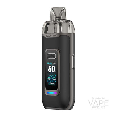 oxva vprime pod kit black leather