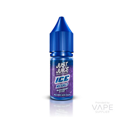 Just Juice Ice Nic Salt 20mg Blackcurrant Lime