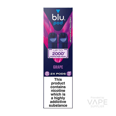 Blu Bar Pod Prefilled Pods 2 Pack
