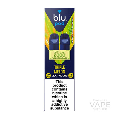 Blu Bar Pod Prefilled Pods 2 Pack