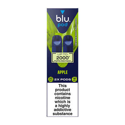 Blu Bar Pod Prefilled Pods 2 Pack (Outer of 6)