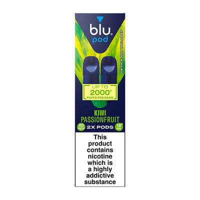Blu Bar Pod Prefilled Pods 2 Pack (Outer of 6)