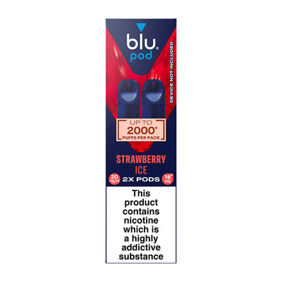 Blu Bar Pod Prefilled Pods 2 Pack (Outer of 6)