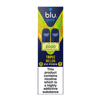 Blu Bar Pod Prefilled Pods 2 Pack (Outer of 6)
