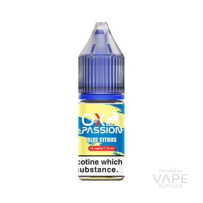 oxva ox passion 10mg nic salt blue citrus