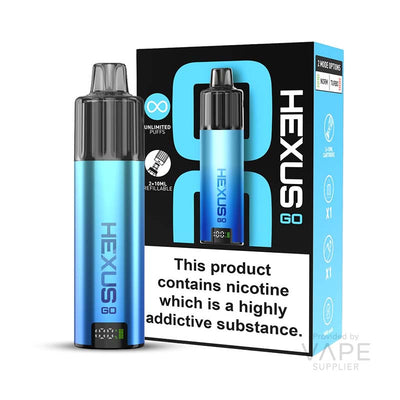 Hexus Go Blue Gradient Vape Pod Kit
