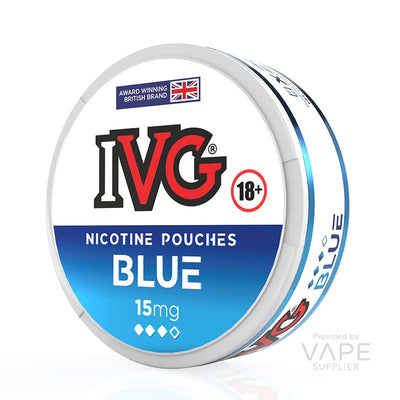 ivg snus nicotine pouches 15mg blue