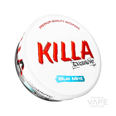 killa exclusive nicotine pouches blue mint