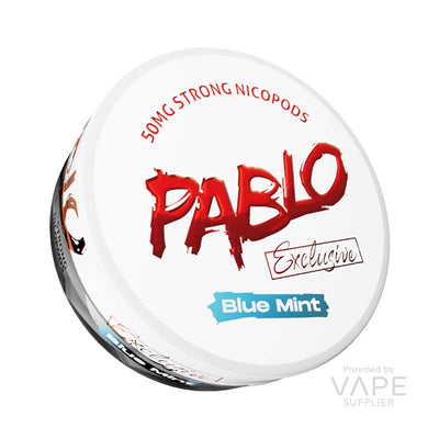 pablo exclusive 50mg nicotine pouches blue mint