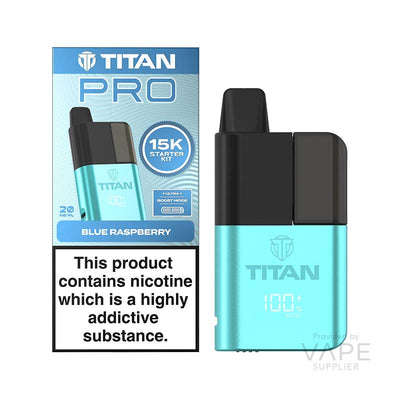Titan Pro Blue Raspberry 20mg Prefilled Pod Kit