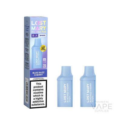 Lost Mary BM600 Prefilled Pods 2 Pack - 4ml Vape Supplier Ltd Lost Mary BM600 Prefilled Pods 2 Pack - 4ml Vape Supplier Ltd