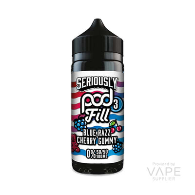Doozy Vape Co Seriously Pod Fill 3 Blue Razz Cherry Gummy