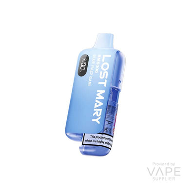 lost mary bm6000 big puff disposable 20mg blue razz gami