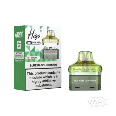 Higo Higo BB Pod Blue Razz Lemonade Pre-Filled Vape Pods