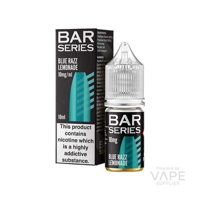 bar series 10mg nic salt blue razz lemonade