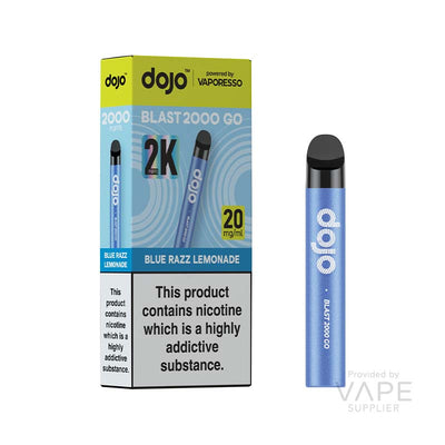 vaporesso dojo blast 2000 go pod kit blue razz lemonade