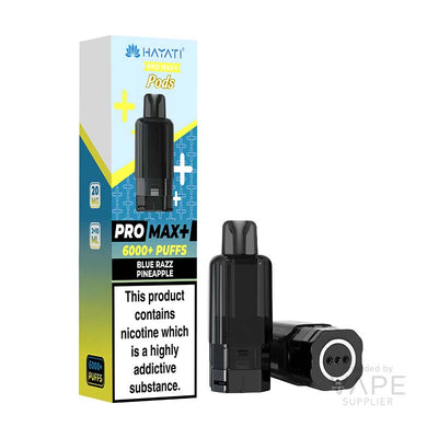 Hayati Pro Max+ 6K Prefilled Replacement Pods